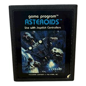 Asteroids - Atari 2600 - Cartridge Only - Tested & Works
